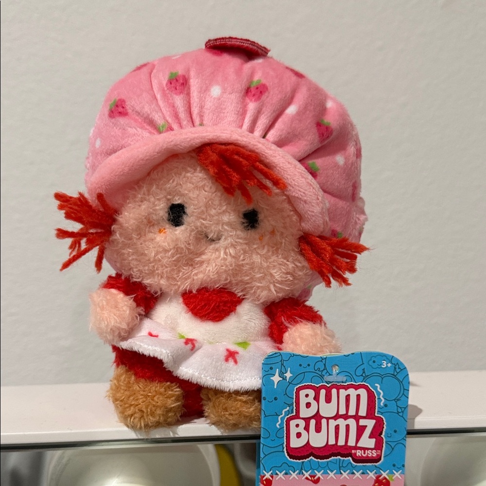 Bum Bumz Strawberry Doll - Pink and Red